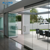 ALUNO Hot Selling Outdoor Pergola Pulley Frameless Glass Door Accessories Roller Scroll Wheel