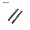 ALUNO Factory Direct Black Grey Thick-Blade Iron Louver Frame Suitable for Kitchens Living Rooms 