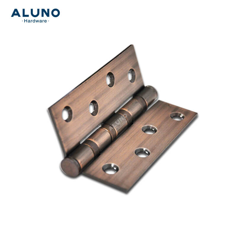 Customized Stainless Steel Brown Hardware Household Folding Cabinet Door Hinge