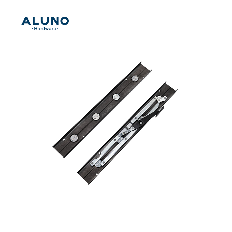 ALUNO Adjustable Durable 20mm Thick Blade Aluminum Louver Frame for Outdoor Use 