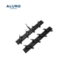 ALUNO Adjustable Durable 20mm Thick Blade Aluminum Louver Frame for Outdoor Use 